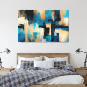 Quadro decorativo abstrato material Canvas Afdruk (Insitu (Slaapkamer))