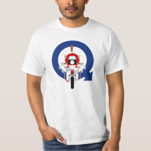 Quadrophenia Mod Target Scooter T-shirt