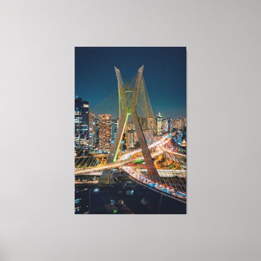 Quadros de São Paulo Coleção Onaitsirc Infinity Canvas Afdruk (Voorkant)