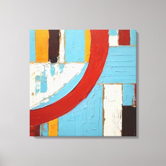 Quadros Decorativos em Canvas A Dança das Ondas (Voorkant)