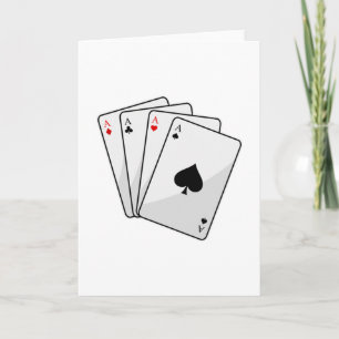 Quadruplés As Poker cartes de Poker