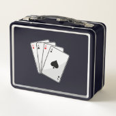 Quadruplets Aces Poker-kaarten bij Poker (Achterkant)