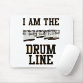 Quads: Ik ben de drumlijn Muismat (Met muis)