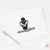 Quads - Tenor Drums - Tom's Ovale Sticker (Envelop)