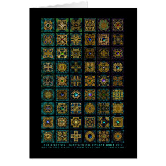Quadtiles One Quilt Card