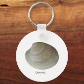 Quahog Clam Sleutelhanger (Voorkant)