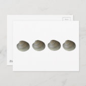 Quahog Clams Logo Briefkaart (Voorkant / Achterkant)
