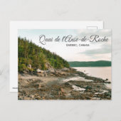 Quai de l'Anse-de-Roche, Briefkaart Quebec (Voorkant / Achterkant)
