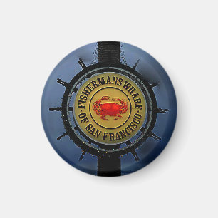 Quai des pêcheurs de San Francisco #2 Magnet
