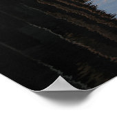 Quai & Gazebo à Sunset, Outer Banks NC Poster (Coin)