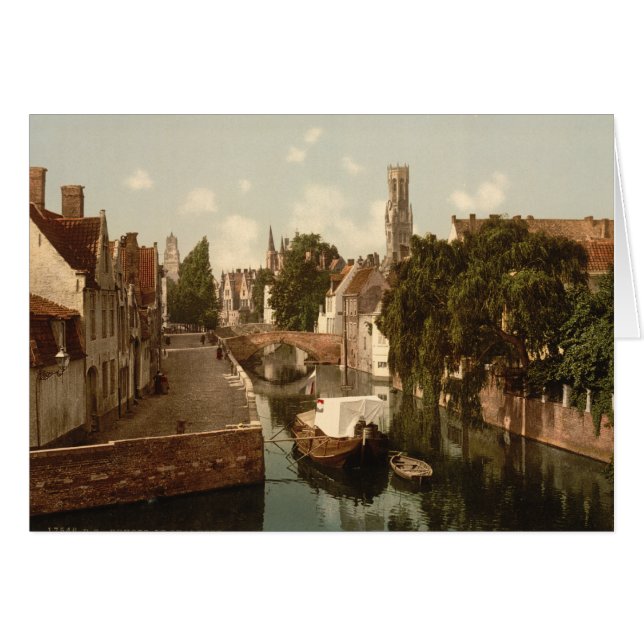 Quai Vert, Bruges, Belgique (Devant horizontal)