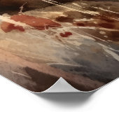 Quail Farm Animal Art Imprimer Poster (Coin)