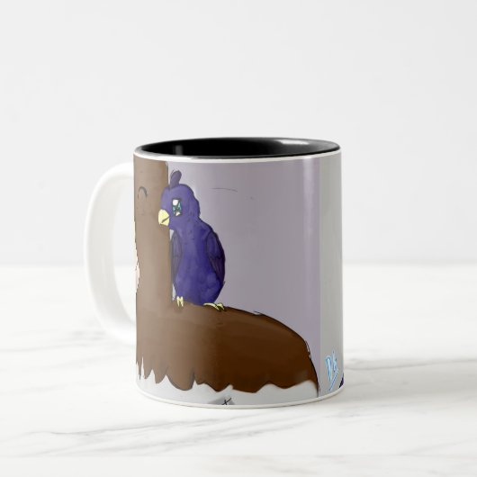 Quail Man + Cumulonimbus Mug à deux côtés (Devant gauche)