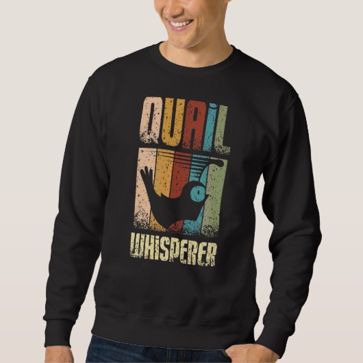 Quail Whisperer Trui (Voorkant)
