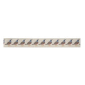 Quails Satin Ribbon Lint (Voorkant)