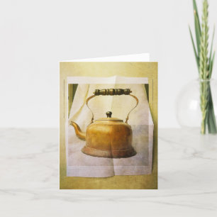 Quaint en Classy Copper Teakettle Kaart