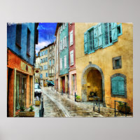 Quaint Old Cobblestone Street