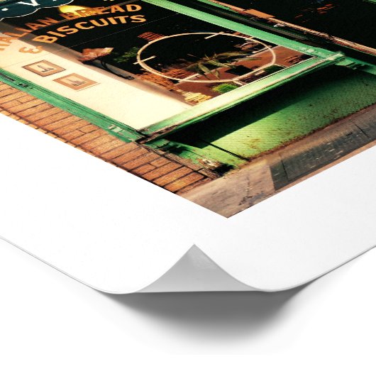 Quaint Soho Bakery - New York City Poster (Hoek)