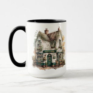 QUAINT WATERVERF IRISH LAND VILLAGE SHOP MOK