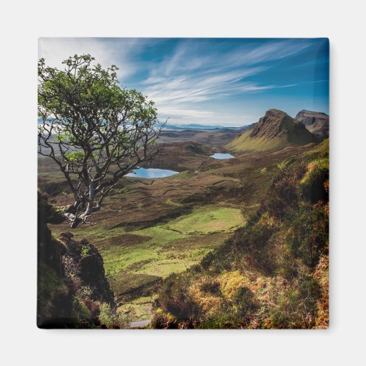 Quairaing, île de Skye, Écosse Magnet (Devant)