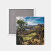 Quairaing, Île de Skye, Scotland Magnet (Recto/Verso)