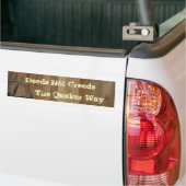 Quaker bumpersticker (Op Truck)