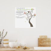 Quaker huwelijks Certificate - Huge Poster (Keuken)