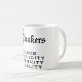 Quaker Motto Koffiemok (Voorkant rechts)