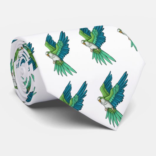 Quaker Parrot Stropdas (Opgerold)