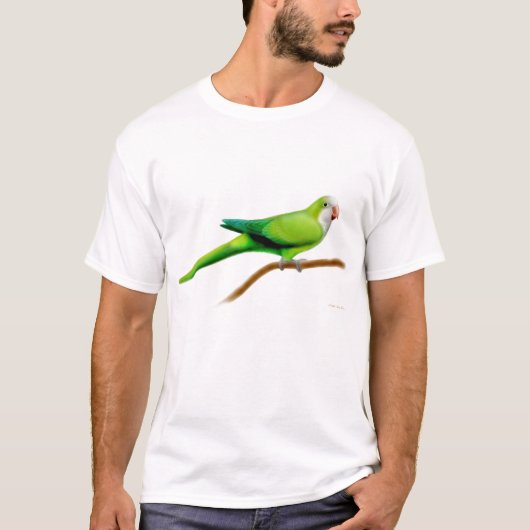 Quaker Parrot T-Shirt (Voorkant)