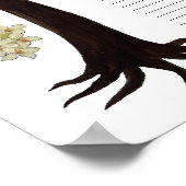 Quaker Wedding, 60 gasten - Boom van het leven, iv Poster (Hoek)