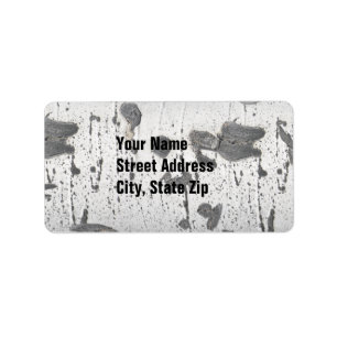Quaking Aspen Bark Etiket