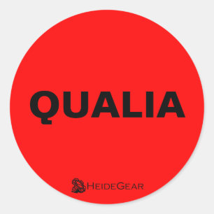 Qualia Sticker