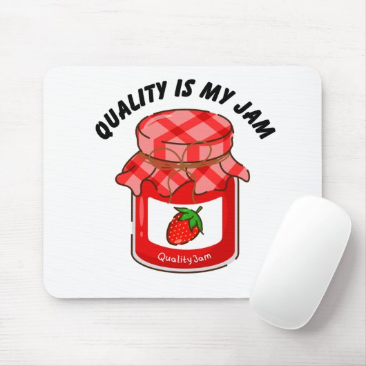 Quality Jam | Mousepad Muismat (Met muis)