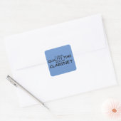 Quality Time Clarinet Square Sticker (Envelop)
