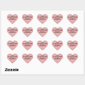Quality Time Piano Heart Sticker (Vel)