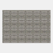 Qualtagh Tree Bark Patterned Inpakpapier Vel (Voorkant 3)