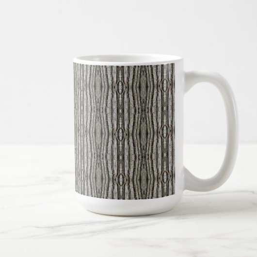 Qualtagh Tree Bark Patterned Koffiemok (Rechts)
