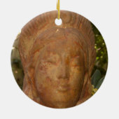 Quan Yin Keramisch Ornament (Achterkant)