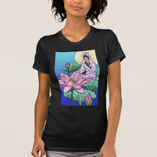 Quan Yin (Kuan Yin) in de Lotus T-shirt