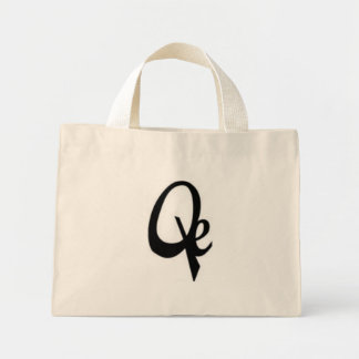 Quancheye Recordz Bagz Mini Tote Bag