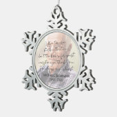 Quand Demain Commence Sans Moi Ornement Flocon De  (Vue impression)