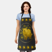 QUAND DRAGONS VOLER Chow chef cuisinier tablier de (Porté)