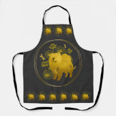 QUAND DRAGONS VOLER Chow chef cuisinier tablier de (Recto)