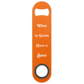 Quand en Doute ont été drôle Citation de Bottle Ou (Dos)