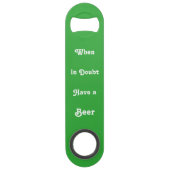 Quand en doute ont été drôle St Patrick Jour Vert (Devant)