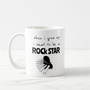 Quand j'ai grandi Rock Star café Mug