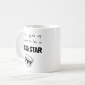 Quand j'ai grandi Rock Star café Mug (Devant gauche)