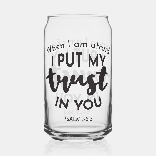 Quand j'ai peur, je mets ma confiance en vous Cita (Recto)