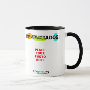 Quand je fais la personnaliser une tasse du chien